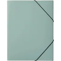 Pagna Eckspannermappe "Pastell eco", DIN A4, PP, pastellgrün für Dokumente im Format A4, aus langlebigem