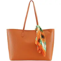 Collezione alessandro Schultertasche Shopperella aus italienischem Leder mit langem Trageriemen von