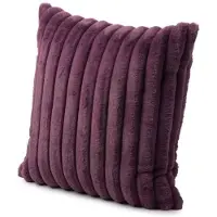 Gozze Breitcord Kissenhülle Vito - Mehrere Farben (Größe: 50 x 50 cm / Farbe: Beere)