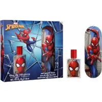 Marvel Spiderman Geschenkset für Kinder Eau de Toilette Metallic Box Vegan und FSC Approved 30ml