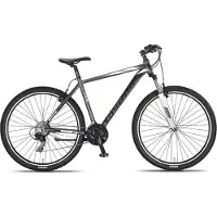 Umit Hardtail Mountainbike Mirage Oversized MTB 29 Zoll 50 cm Unisex 21G Felgenbremse Anthrazit/Weiß
