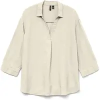 Vero Moda Bluse Linn 10310759 Beige Loose Fit