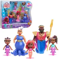 Just Play Ariel Jrknigliche Familie Figuren 5 Einheiten Mehrfarbig Mehrfarbig One Size