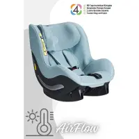 Avionaut AeroFIX RWF AirFlow - Rückwärtsgerichteter Kindersitz (0-18 kg), Farbe Kindersitz:Mint
