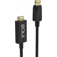 Inca DisplayPort zu HDMI,Kabellä.1,8 m,10,2 Gbit/s (max.)