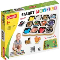 Quercetti Smart Puzzle Magnetico, 1,5 Jahr(e), Mehrfarbig