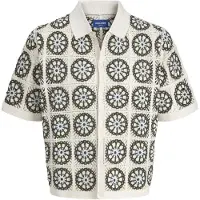 Jack & Jones All Over Print Gestricktes Hemd