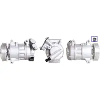 Lucas ACP01096 Klimaanlage Klimakompressor PAG 46 YF R134a R1234yf passend für PEUGEOT 308 SW II 308 II für CITROËN C4 Grand Picasso II
