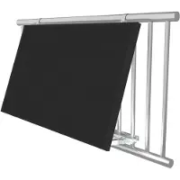Vale BKW-Halterungs-Set für Balkongeländer Halterung Solarmodule, rund