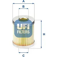 Ufi Kraftstofffilter 46.008.00