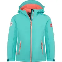 TROLLKIDS Softshelljacke "Girls Trollfjord Jacket" sportliche Softshelljacke, aus Kunstfaser, mit Reißverschluss