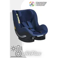 Avionaut AeroFIX RWF AirFlow - Rückwärtsgerichteter Kindersitz (0-18 kg), Farbe Kindersitz:Navy