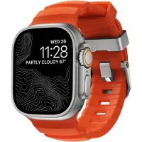 Nomad Rocky Point Armband für Apple Watch | 44/45/46/49 mm - Magma