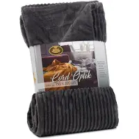 Gozze Wohndecke "Cordoptik", mit Glanzeffekt, Kuscheldecke