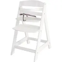Roba Treppenhochstuhl Sit Up III, mitwachsend vom Babyhochstuhl bis zum Jugendstuhl, Holz, weiß