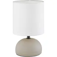 TRIO Reality Leuchten Tischleuchte Luci cappuccino Schnurschalter