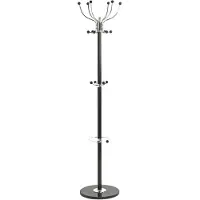 Die Möbelfundgrube Kleiderständer schwarz - chrom 38 cm Breite - MECKIE