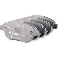 Brembo Bremsbelagsatz, Scheibenbremse p23119 für FIAT LANCIA CITROËN PEUGEOT