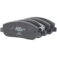 Bosch Bremsbelagsatz, Scheibenbremse 0986494498 für HOLDEN VAUXHALL NISSAN RENAULT