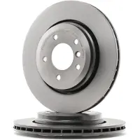 Brembo Bremsscheibe 09.9590.11, hinten, belüftet, hochkarbonisiert, 1 Stück