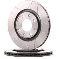Brembo Bremsscheibe 09.4987.76, vorne, geschlitzt, belüftet, 1 Stück