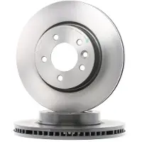 Brembo Bremsscheibe 09.8873.31, vorne, belüftet, hochkarbonisiert, 1 Stück