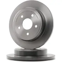 Brembo Bremsscheibe 08.A863.11, hinten, voll, 1 Stück