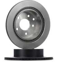 TRW Bremsscheibe DF4745 hinten, belüftet, 1 Stück