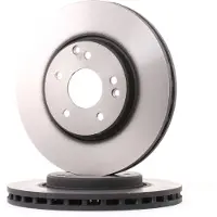 TRW Bremsscheibe DF2812 vorne, belüftet, 1 Stück