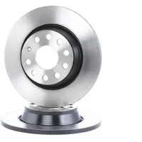 TRW Bremsscheibe DF4558 hinten, voll, 1 Stück