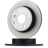 TRW Bremsscheibe DF4050 hinten, voll, 1 Stück