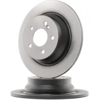 TRW Bremsscheibe DF4263 hinten, voll, 1 Stück