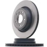 TRW Bremsscheibe DF4461S hinten, belüftet, hochkarbonisiert, 1 Stück