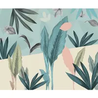 Overig Vliestapete "Digitaldruck Vlies - Naïve - Größe 300 x 250 cm" bedruckt glatt Wohnzimmer, Schlafzimmer