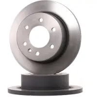 TRW Bremsscheibe DF4823S hinten, voll, 1 Stück