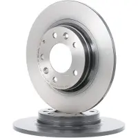Brembo Bremsscheibe 08.A112.11, hinten, voll, 1 Stück