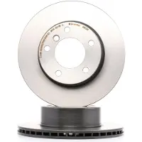 Brembo Bremsscheibe 09.9750.11, vorne, belüftet, hochkarbonisiert, 1 Stück