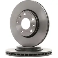 Brembo Bremsscheibe 09.A727.11, vorne, belüftet, hochkarbonisiert, 1 Stück