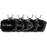 Febi Bremsbelagsatz 16408, Hinten