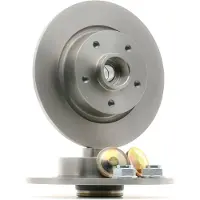 FEBI BILSTEIN Bremsscheibe 38305 hinten, voll, 1 Stück