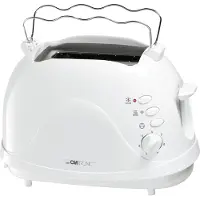 Clatronic TA 3565, 2 Scheibe(n), Weiß, 700 W, 230 V, 50 Hz, 165 mm