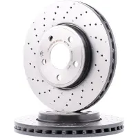 Brembo Bremsscheibe 09.B436.51, vorne, belüftet, hochkarbonisiert, 1 Stück