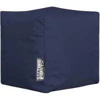 Sitting Bull Cube Scuba 40 x 40 x 40 cm, Jeansblau 40x40x40cm