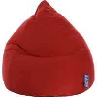 Sitting Bull Sitzsack BeanBag Easy XL 110 x 70 cm, Rot Bbxl