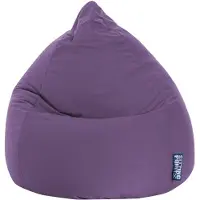 Sitting Bull Sitzsack BeanBag Easy XL 110 x 70 cm, Lila Bbxl