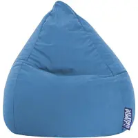 Sitting Bull Sitzsack BeanBag Easy L 90 x 70 cm, Blau Bbl