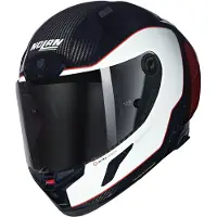 Nolan X-804 RS Ultra Carbon Asso Di Picche Integralhelm Carbon / Weiss / Rot XL
