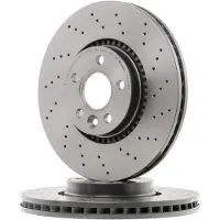 Brembo Bremsscheibe 09.A426.1X, vorne, gelocht, belüftet, perforiert, 1 Stück