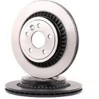 TRW Bremsscheibe DF6308 hinten, belüftet, 1 Stück