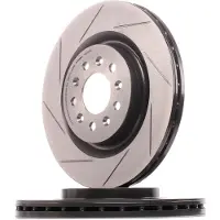 Brembo Bremsscheibe 09.8781.21, hinten, belüftet, geschlitzt, hochkarbonisiert, 1 Stück